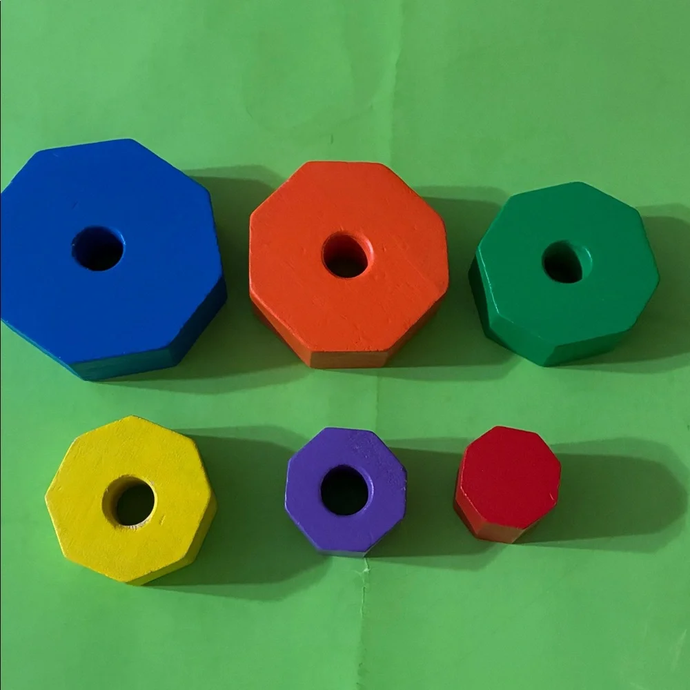 Melissa & Doug GEOMETRIC STACKER - Picture 4 of 8